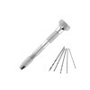 Modelcraft PPV2237-D Pin Vice Double Ended Swivel Top & 5 Drill Bits (0 - 2.9mm)